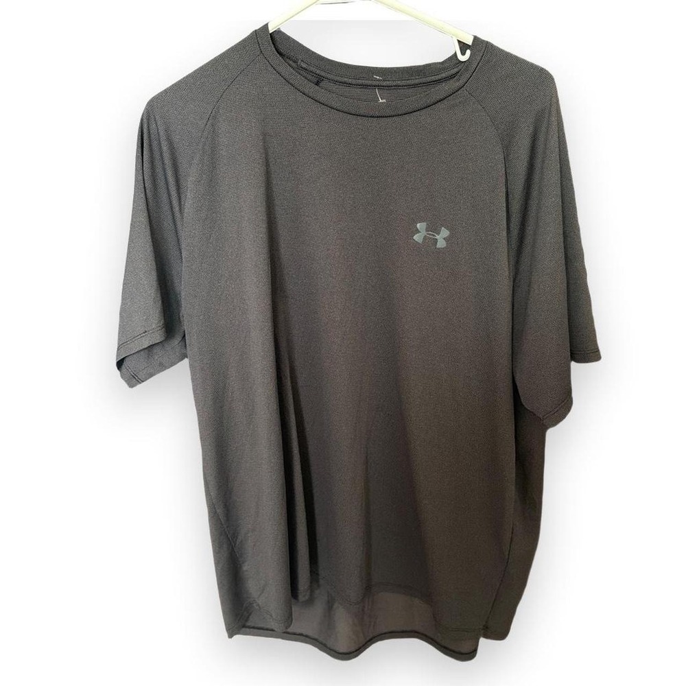 Under Armour Men's Short-Sleeve Athletic T-Shirt - Dark Gray Medium